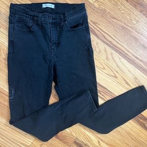 Black Madewell Roadtripper jeans